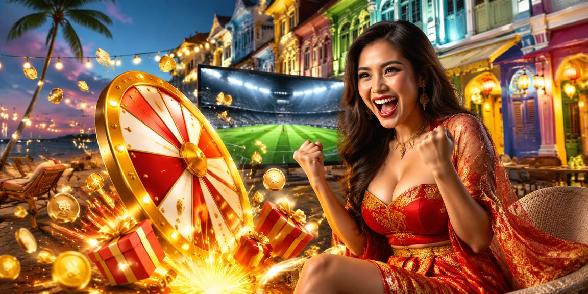 Roulette bergaya Melayu di Penang dengan suasana moden